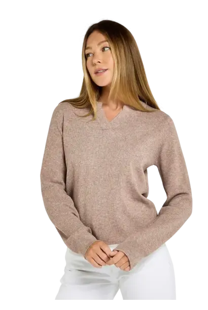 Dubarry Kiltartan Dames Viscose Trui - Taupe