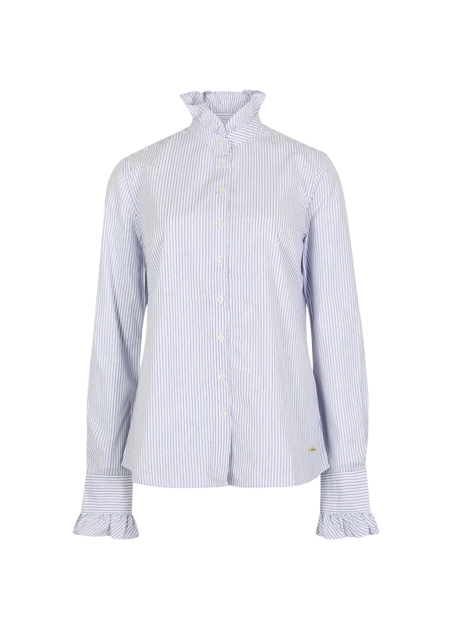 Dubarry Wisteria Ruche Shirt - Blue Multi-3