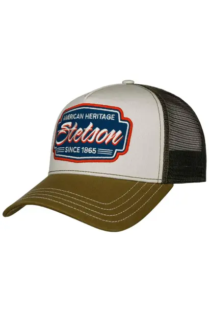 Stetson Trucker Cap Classic Race Olive/Yellow