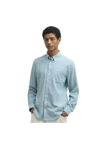 Barbour Nelson Tailored Fit Shirt Light Teal