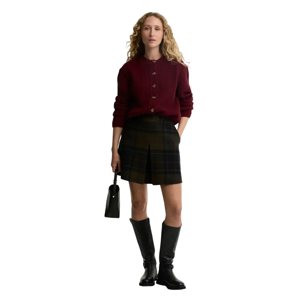Barbour Marlow Mini Skirt Shadow Classic Tartan-1