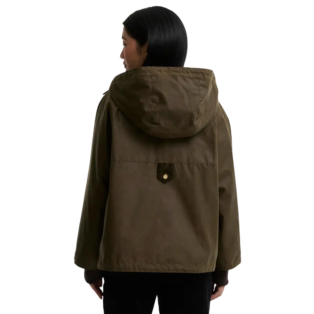 Barbour Willowmere Waxed Jacket Beech/Ancient-3