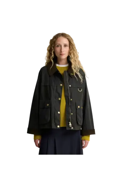 Barbour Tartan Reimagined IconsTartan Spey Waxed Jacket Classic Tartan/Olive