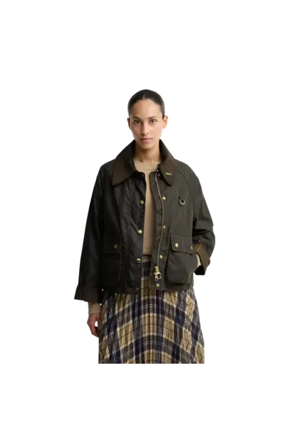 Barbour Icons Modern Spey Waxed Jacket Olive/Classic