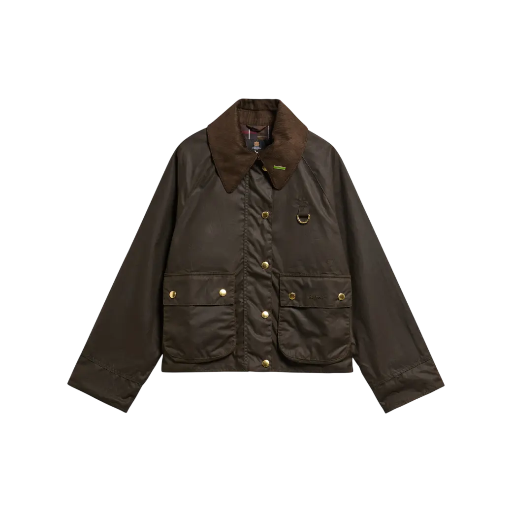 Barbour Icons Modern Spey Waxed Jacket Olive/Classic-7