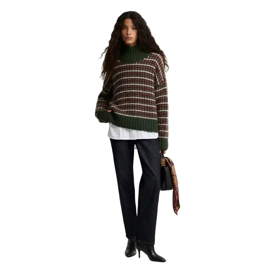 Barbour Eden Knitted Jumper Multi-2