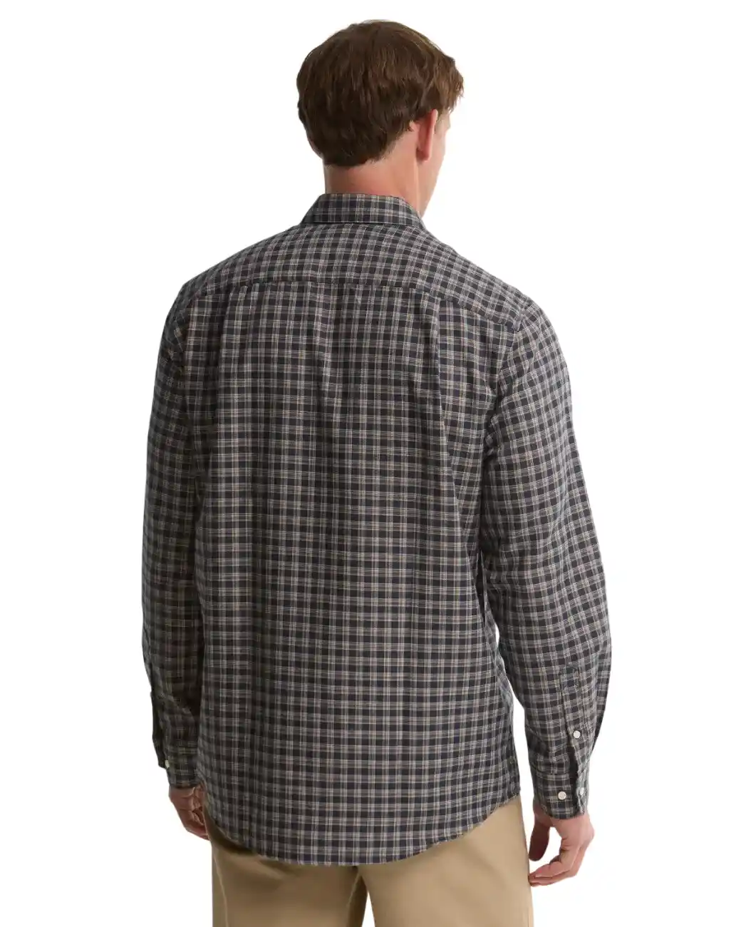 Barbour Cliff Regular-Fit Long-Sleeved Shirt Navy-2