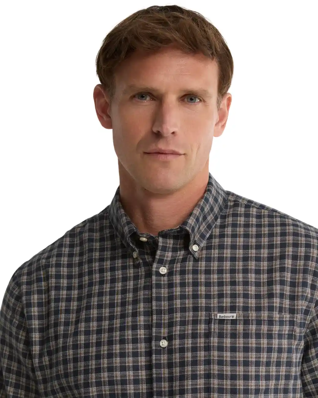 Barbour Cliff Regular-Fit Long-Sleeved Shirt Navy-4