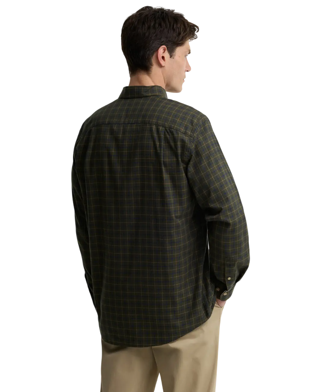 Barbour Bank Regular Long-Sleeved Shirt Olive-2