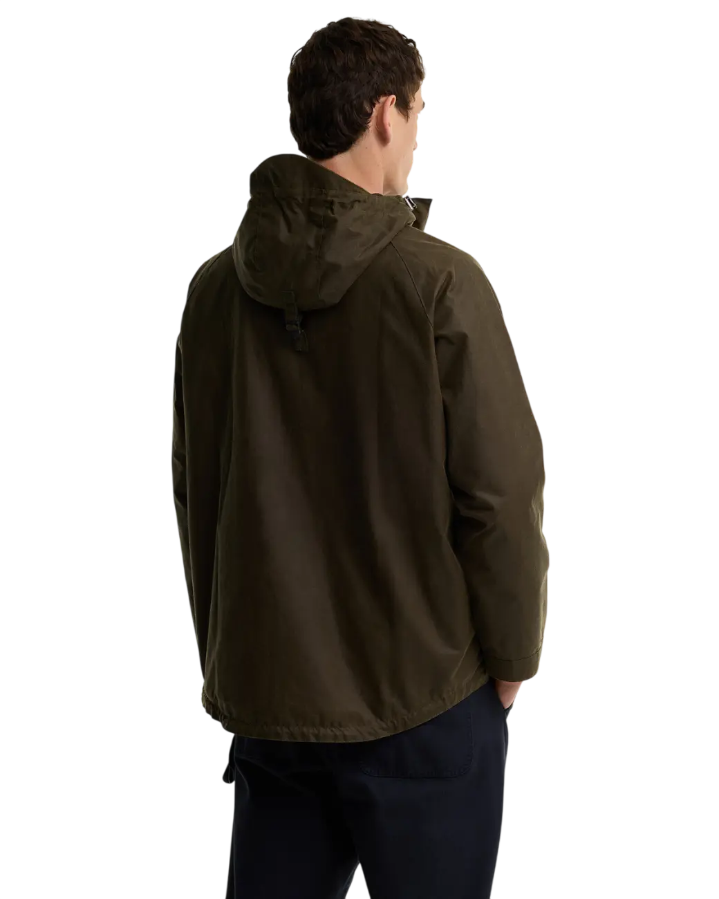Barbour Re-Engineered Keiss Waxed Parka Beech-3