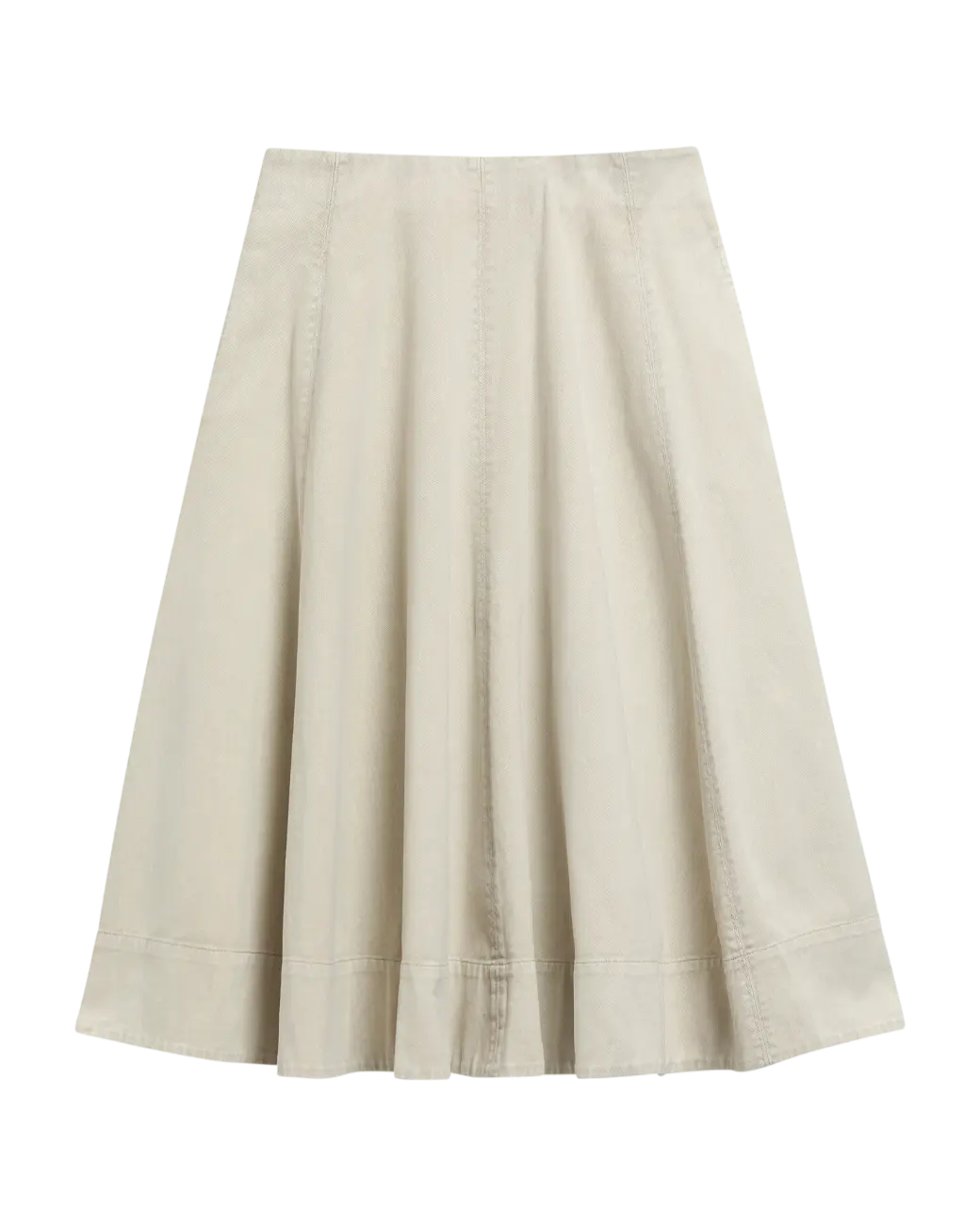 Barbour Harleigh Midi Skirt Washed Birch-5