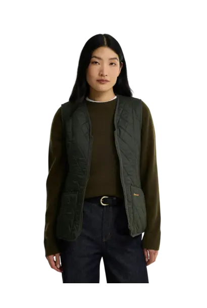 Barbour Fleece Betty Liner Dark Olive