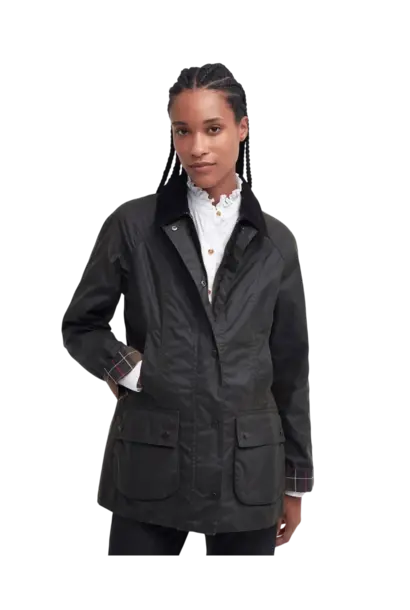 Barbour Classic Beadnell Wax Jacket Olive