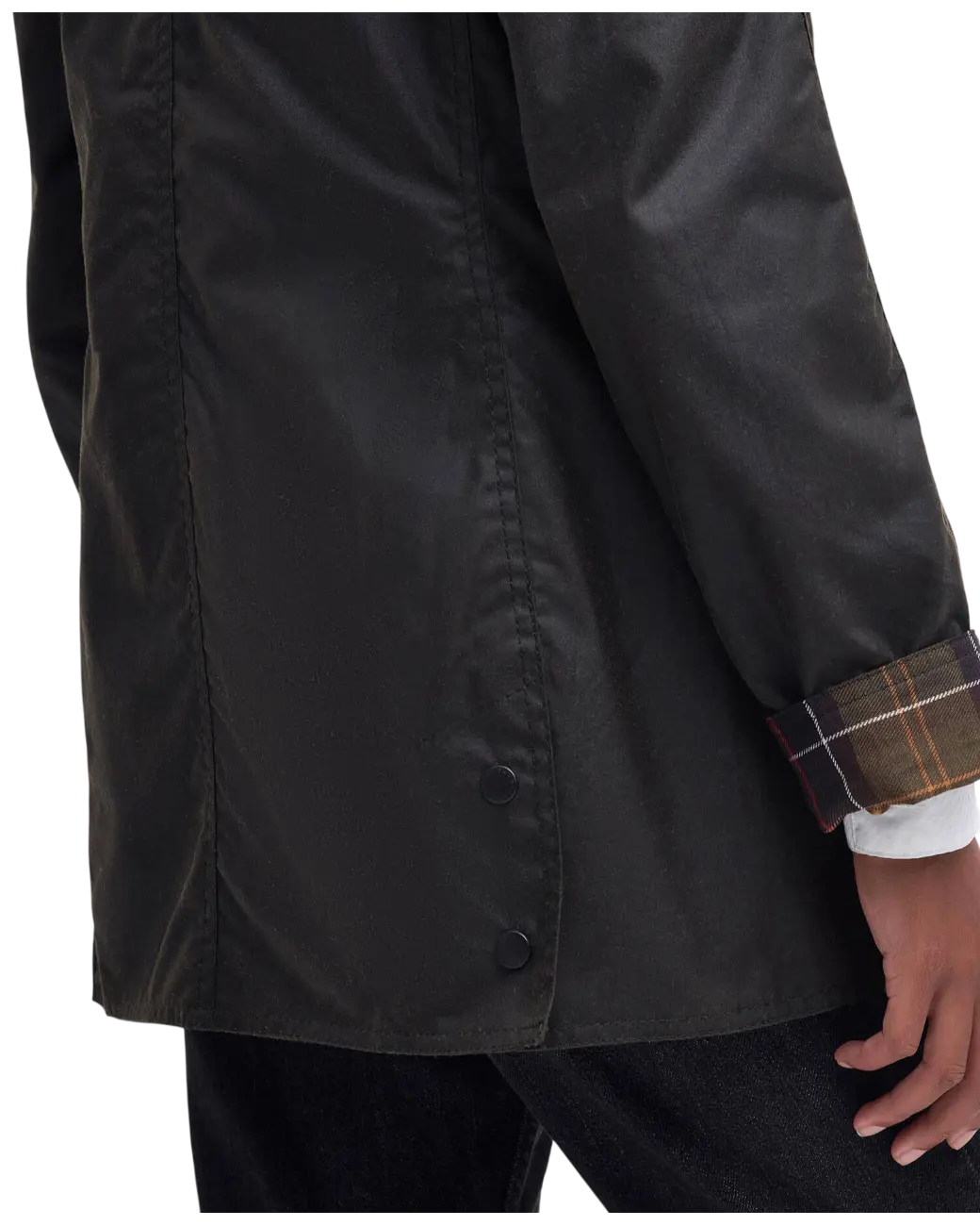 Barbour Classic Beadnell Wax Jacket Olive-7