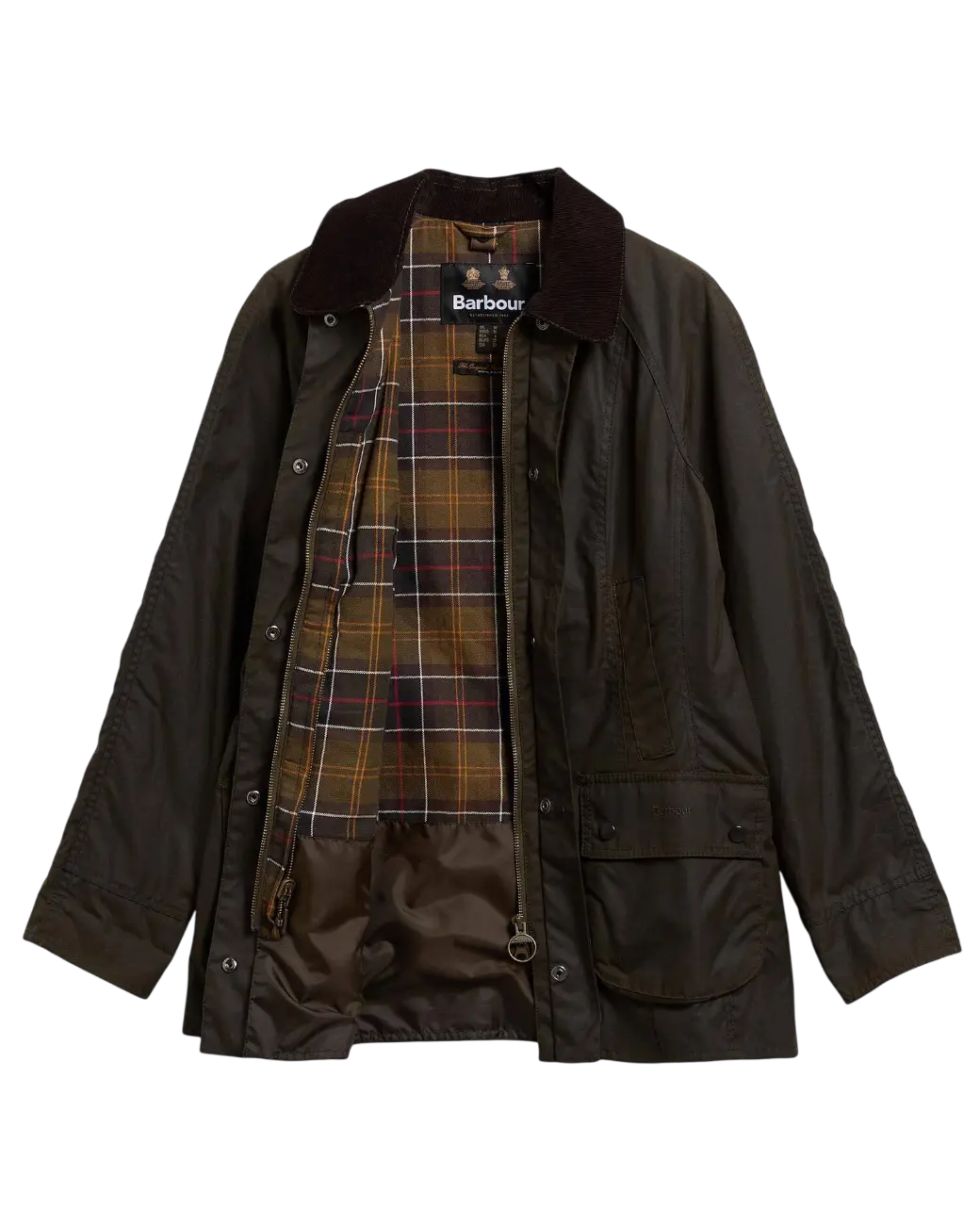 Barbour Classic Beadnell Wax Jacket Olive-9