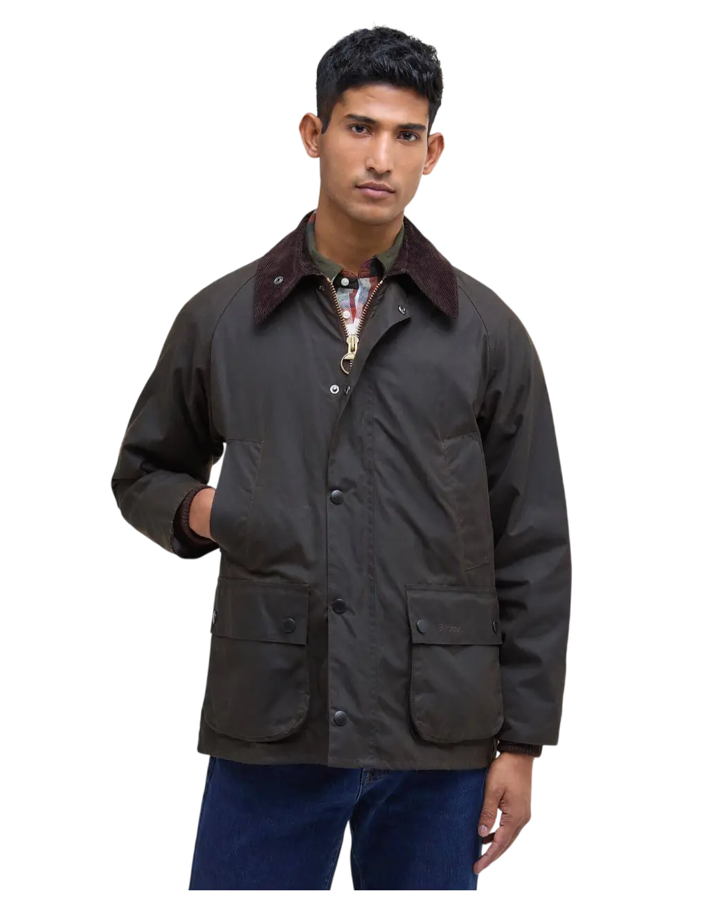 Barbour Classic Bedale Wax Jacket Olive-1