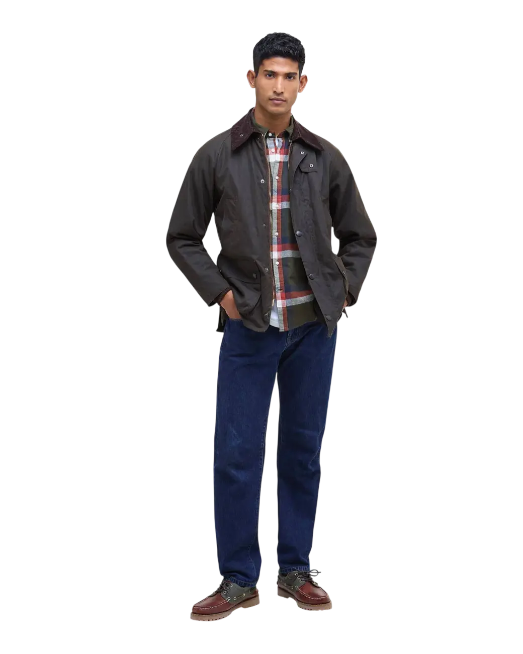 Barbour Classic Bedale Wax Jacket Olive-2