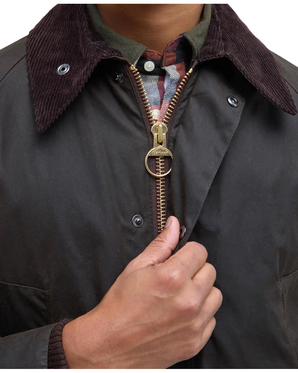 Barbour Classic Bedale Wax Jacket Olive-6