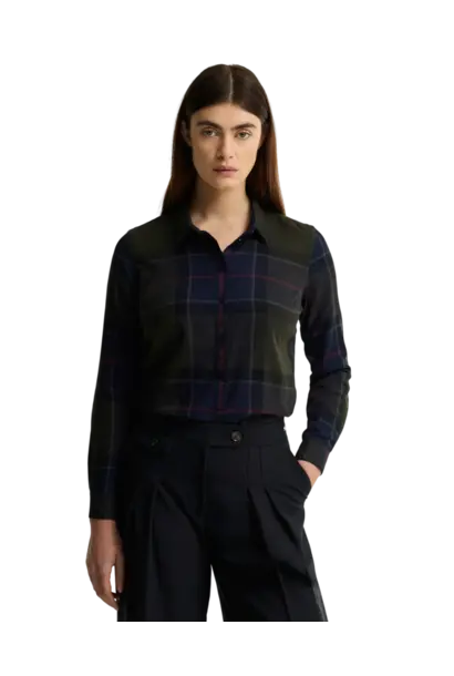 Barbour Bredon Regular Long-Sleeved Shirt Shadow Classic Tartan
