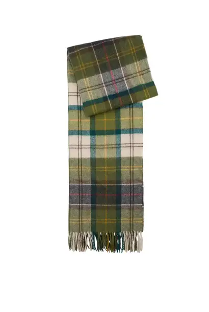 Barbour Serena Tartan Lambswool Scarf Classic/Ancient