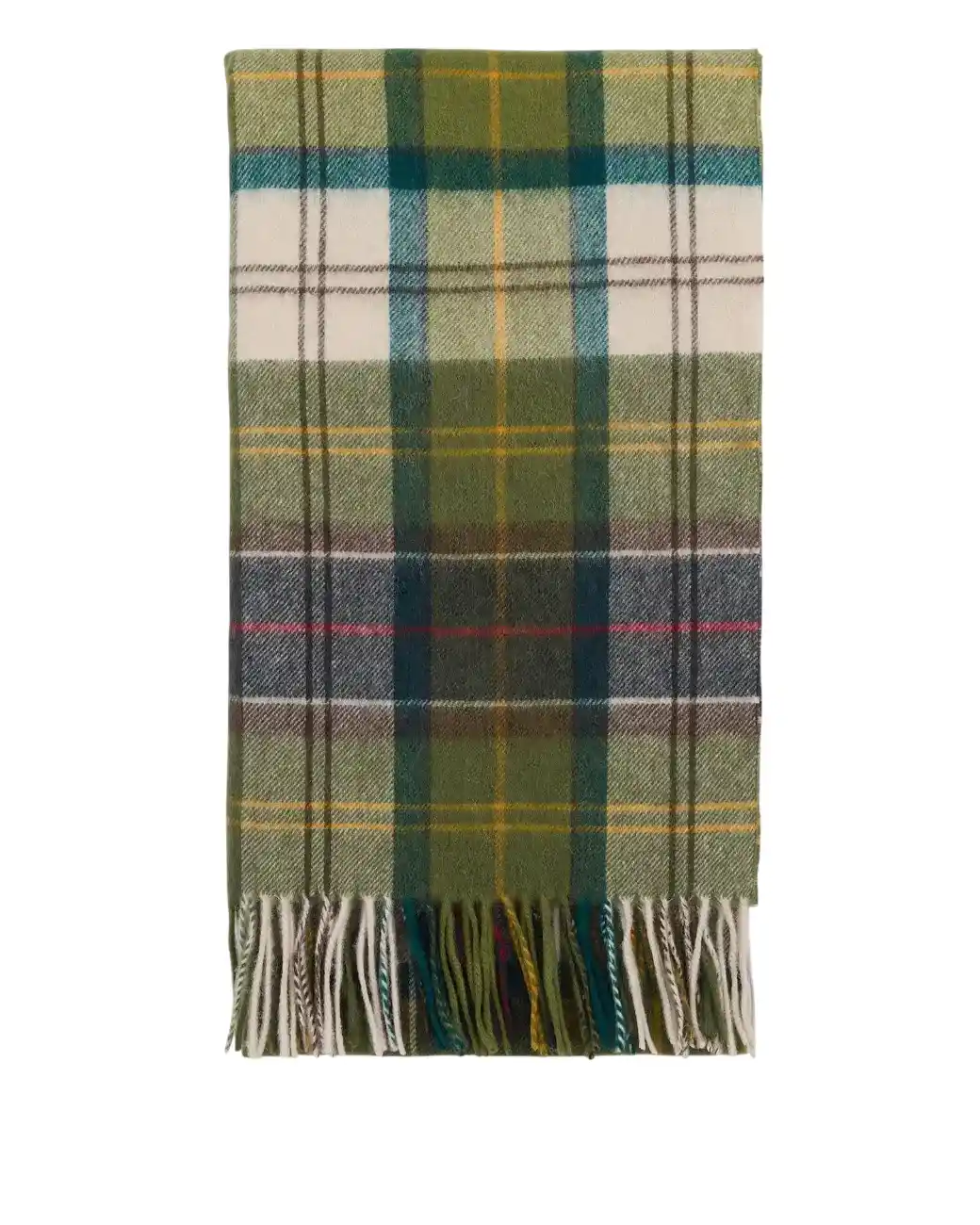 Barbour Serena Tartan Lambswool Scarf Classic/Ancient-2