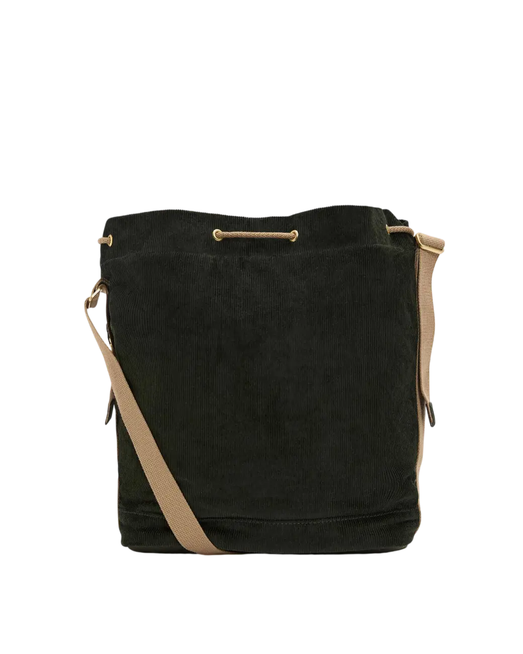 Barbour Mia Waxed Drawstring Tote Bag Fern-4