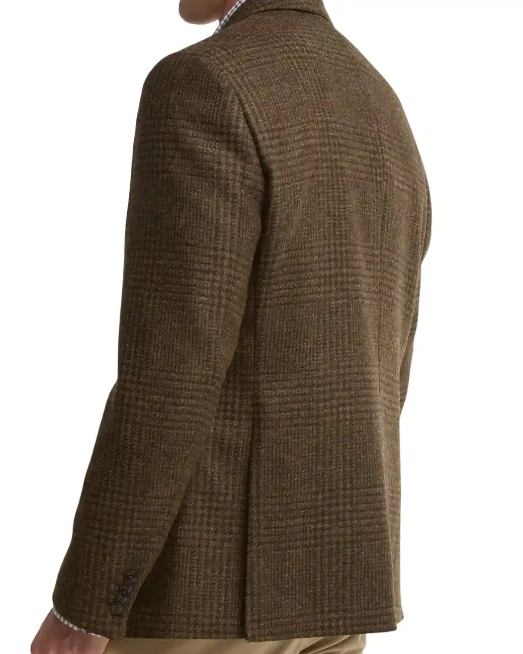 Barbour Bryson Moons Check Blazer Brown-5