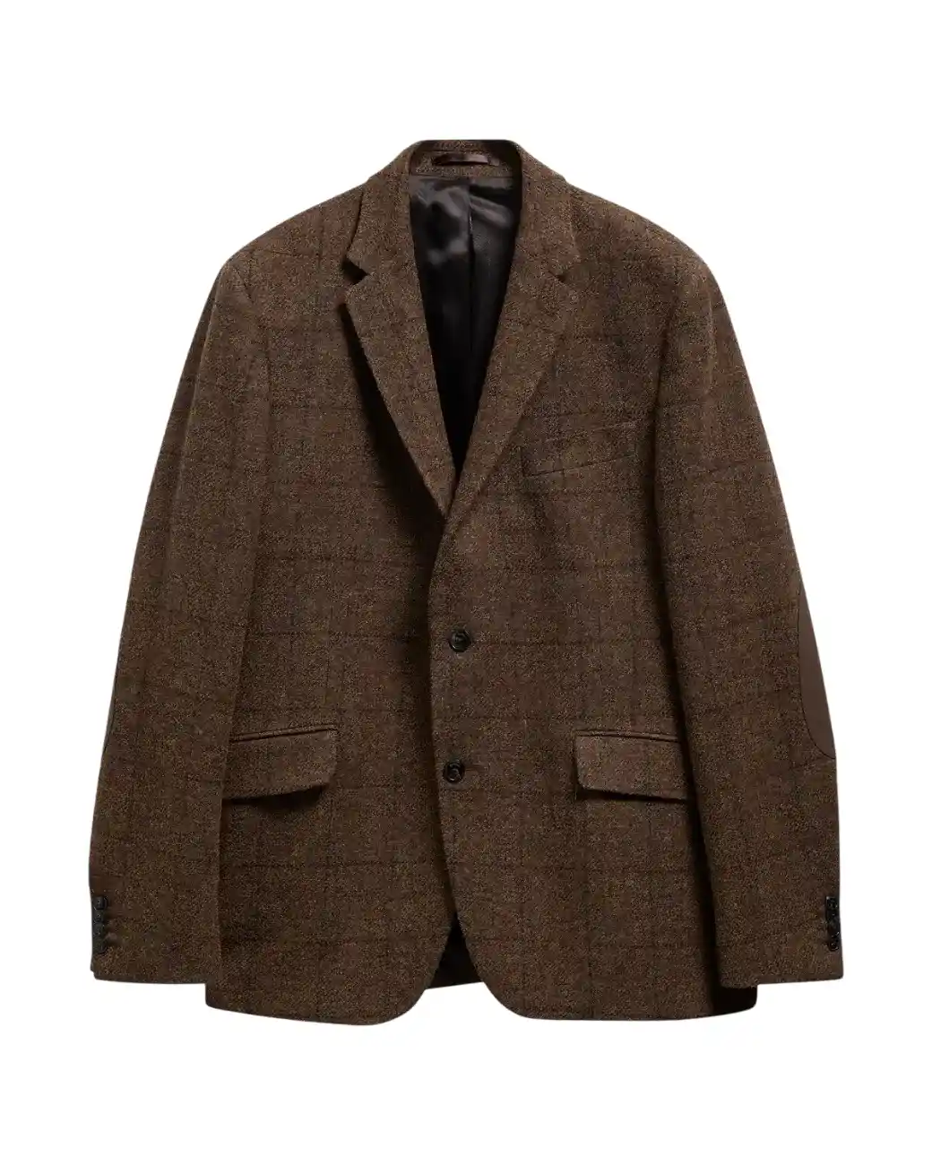 Barbour Gosforth Moons Checked Blazer Brown-6