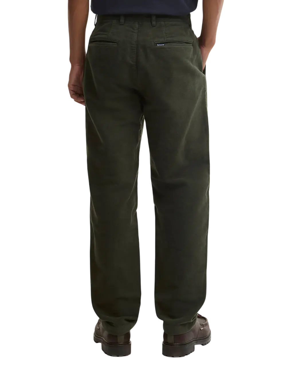 Barbour Moleskin Tailored Trousers Sage-3