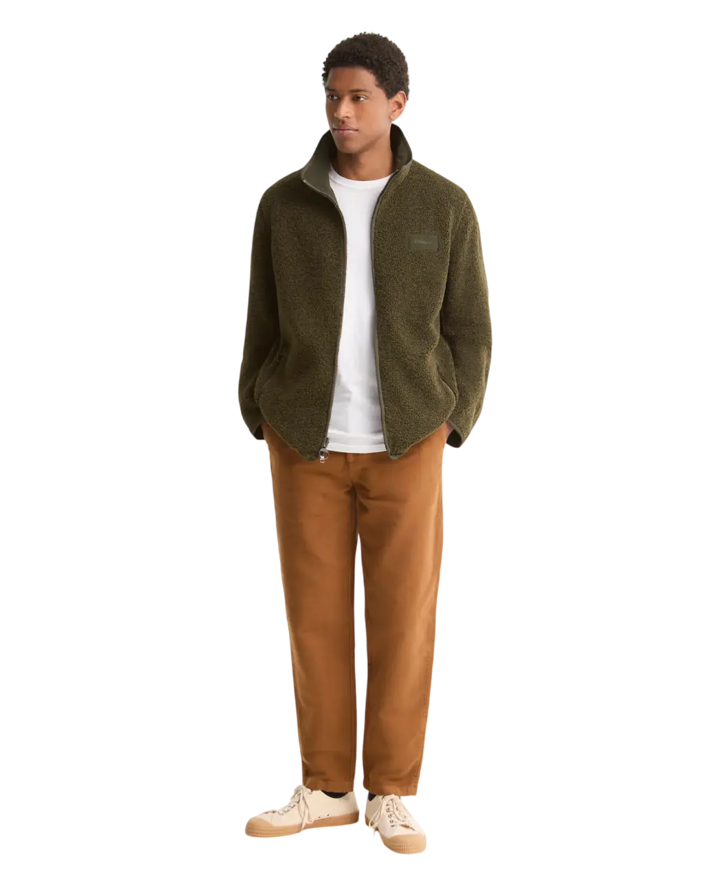 Barbour Moleskin Tailored Trousers Cinnamon-1