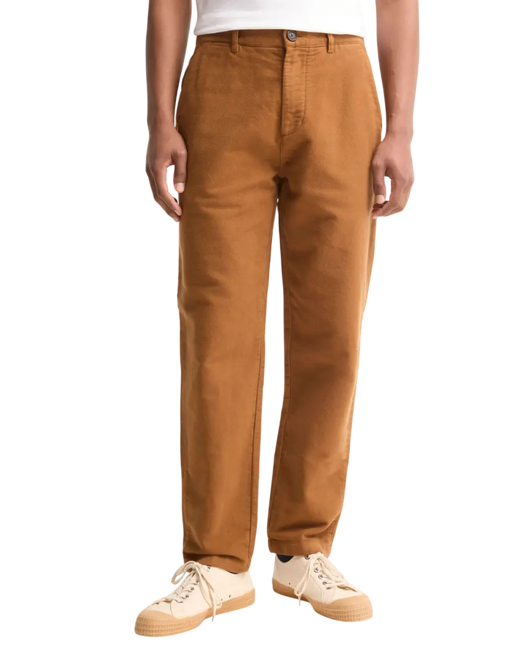 Barbour Moleskin Tailored Trousers Cinnamon-2