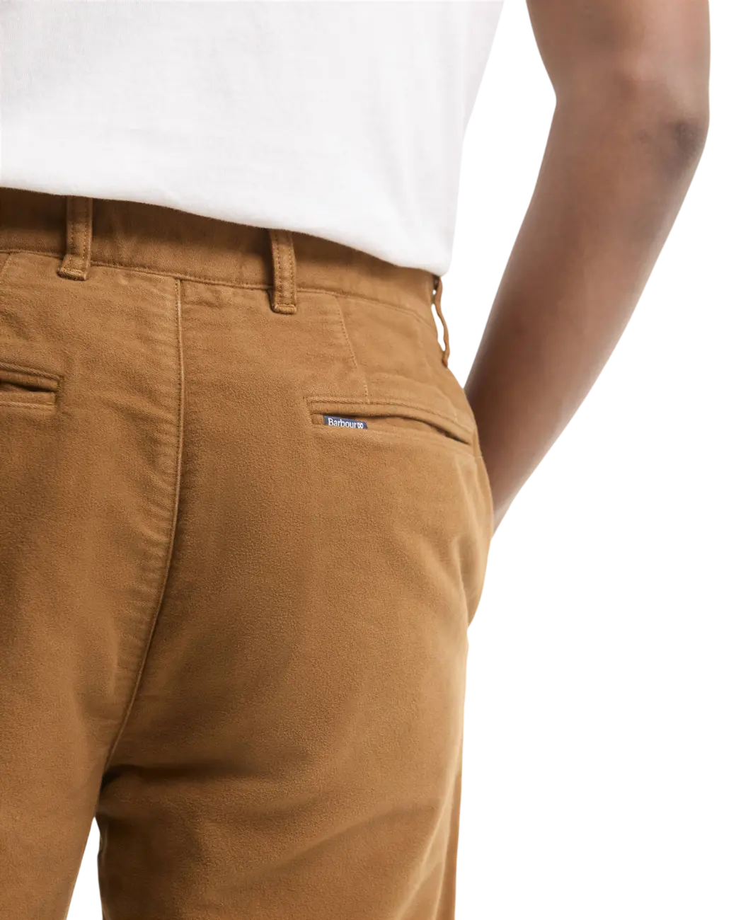 Barbour Moleskin Tailored Trousers Cinnamon-5