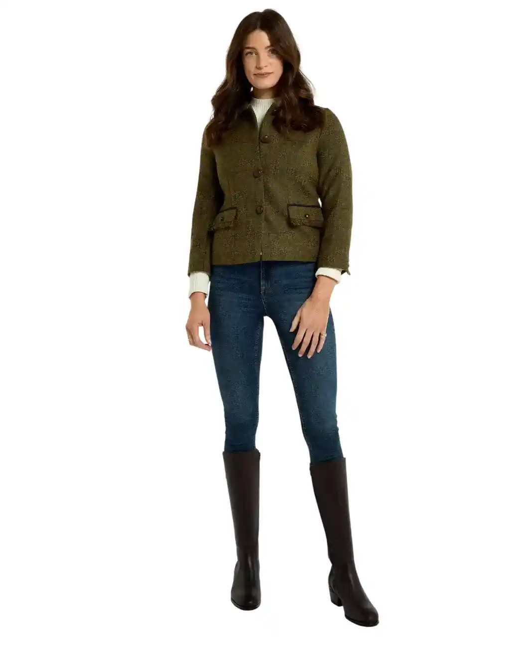 Dubarry Hillside Dames Tweed Jas - Thornwood-2