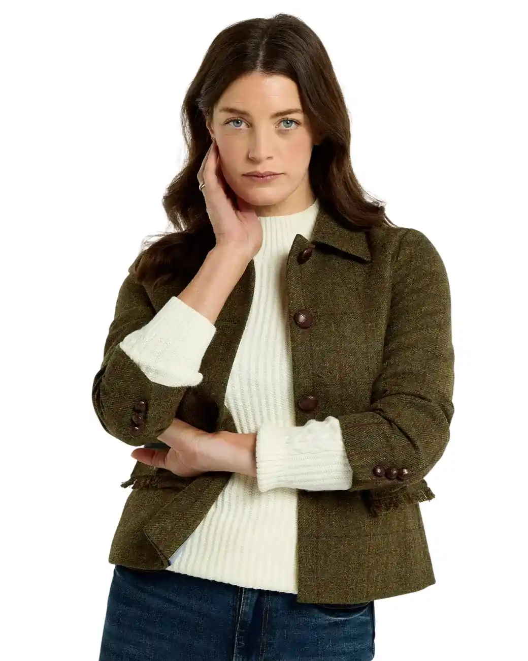 Dubarry Hillside Dames Tweed Jas - Thornwood-3