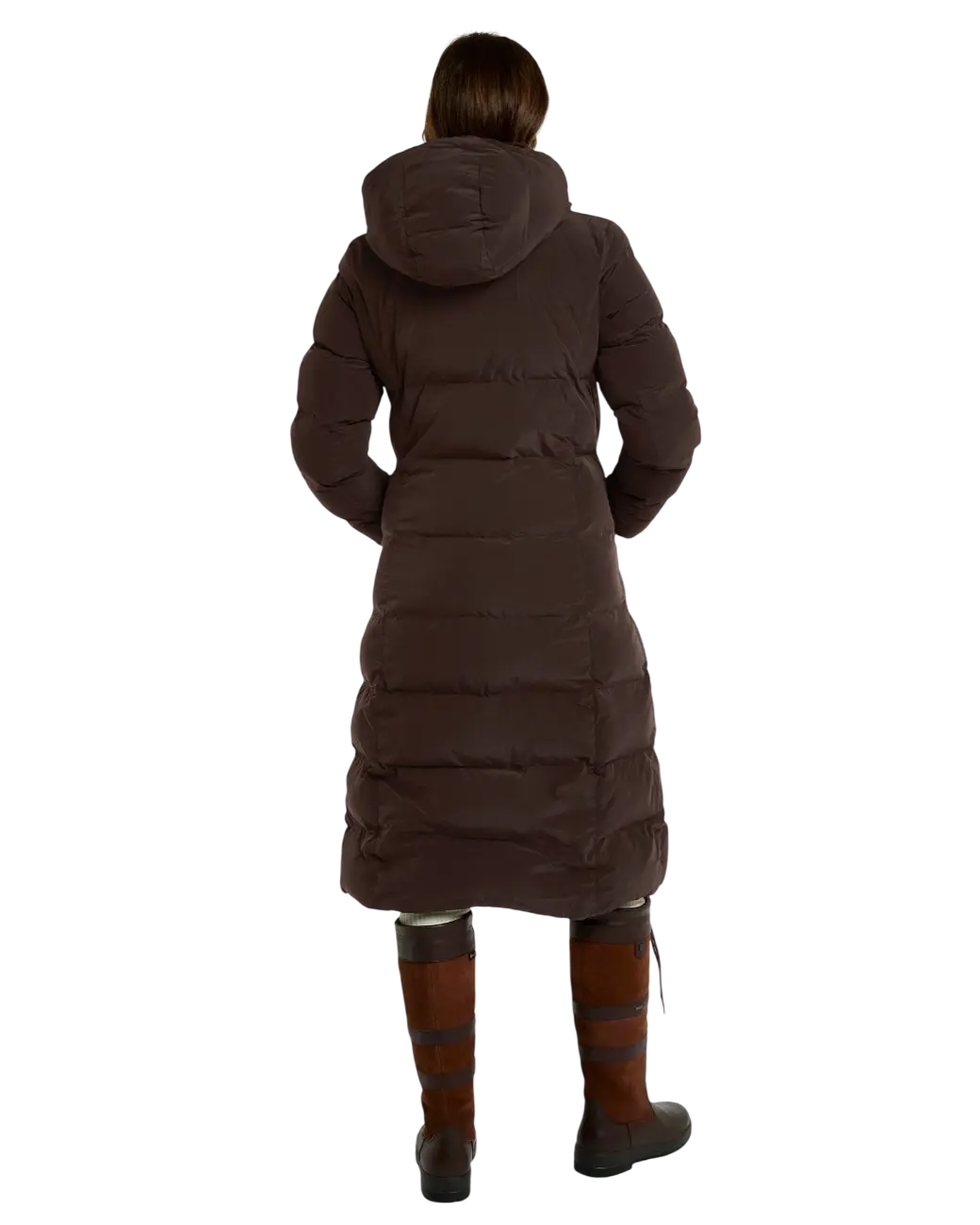 Dubarry Aldborough Dames Lange Donsjas - Mahogany-3