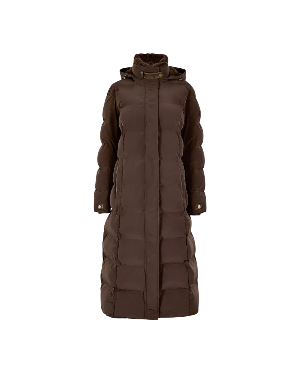 Dubarry Aldborough Dames Lange Donsjas - Mahogany-6