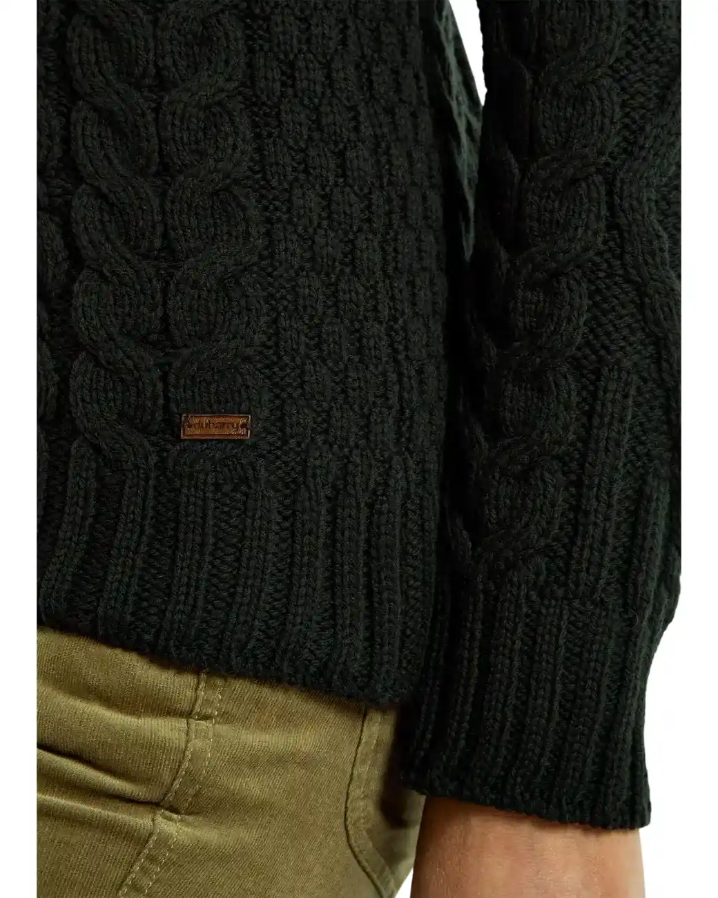 Dubarry Somers Dames Roll Neck Trui - Olive-3