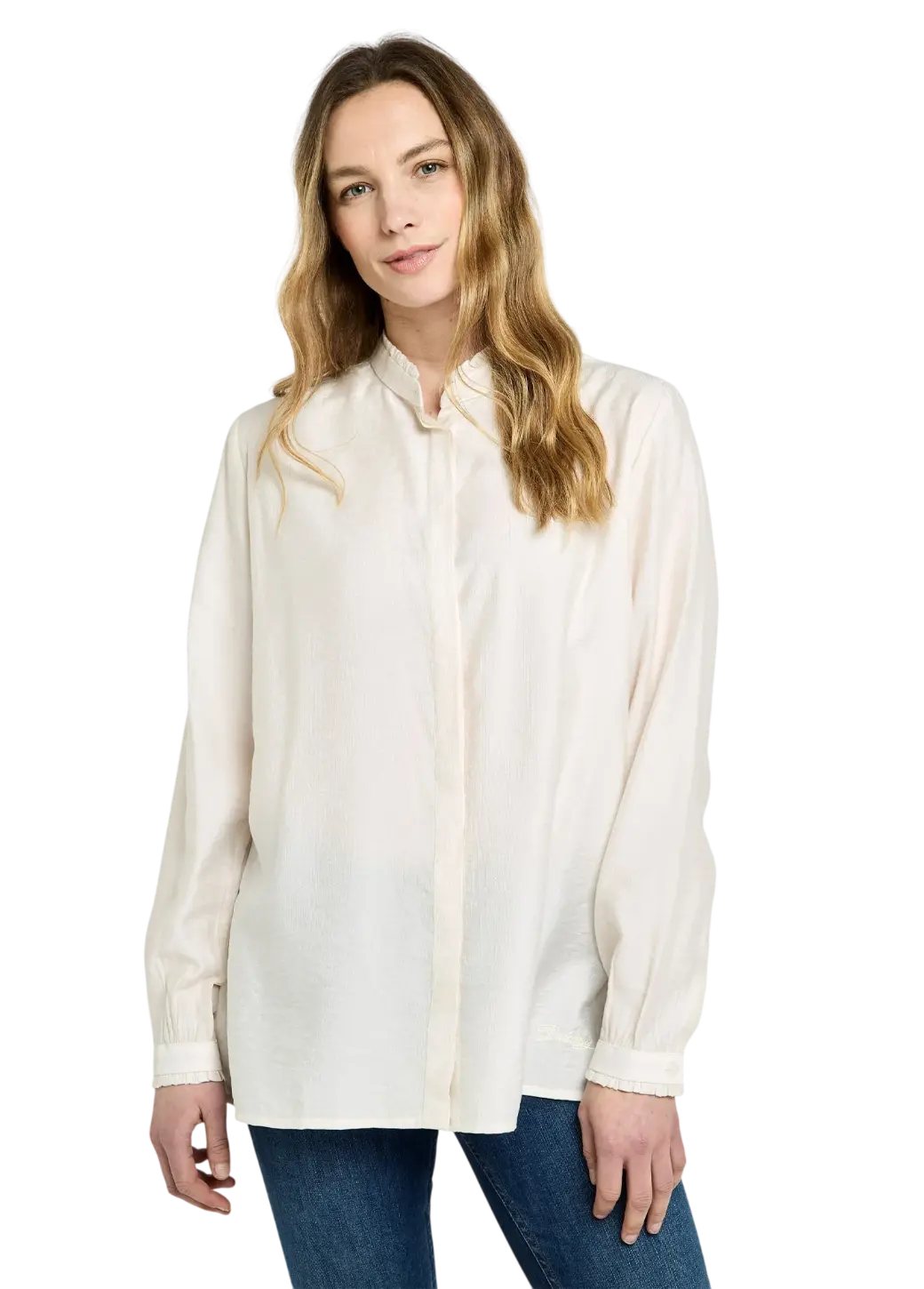 Dubarry Iris Dames Relaxed-Fit Dames Blouse - Ivory-1