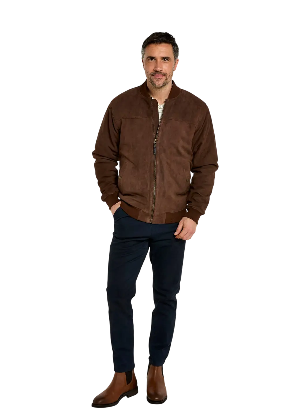 Dubarry Marblehill Suede Jas - Walnut-2