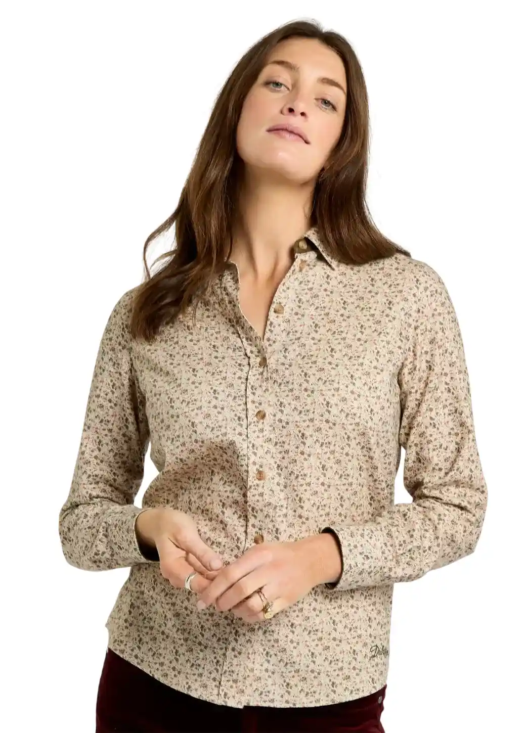 Dubarry Lavender Dames Katoenen Shirt - Cream-1