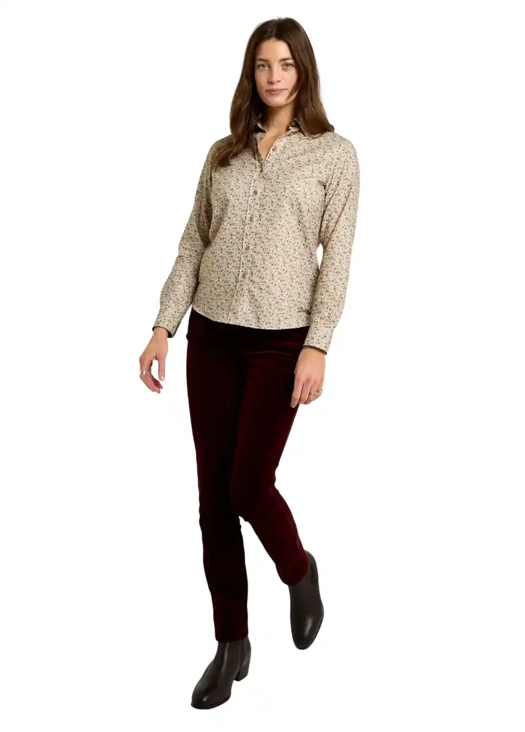 Dubarry Lavender Dames Katoenen Shirt - Cream-2