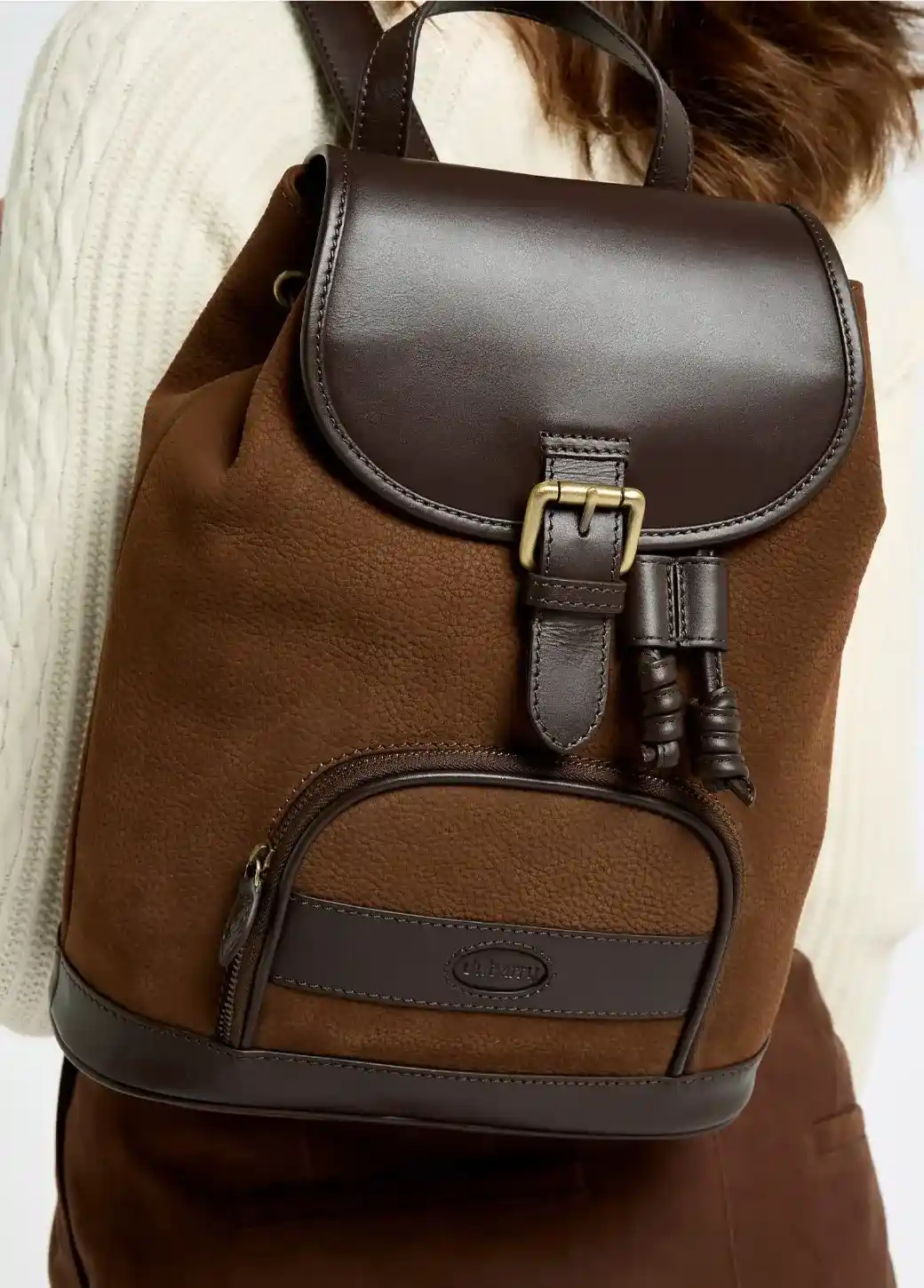 Dubarry Dunross Leren Rugzak - Walnut-2