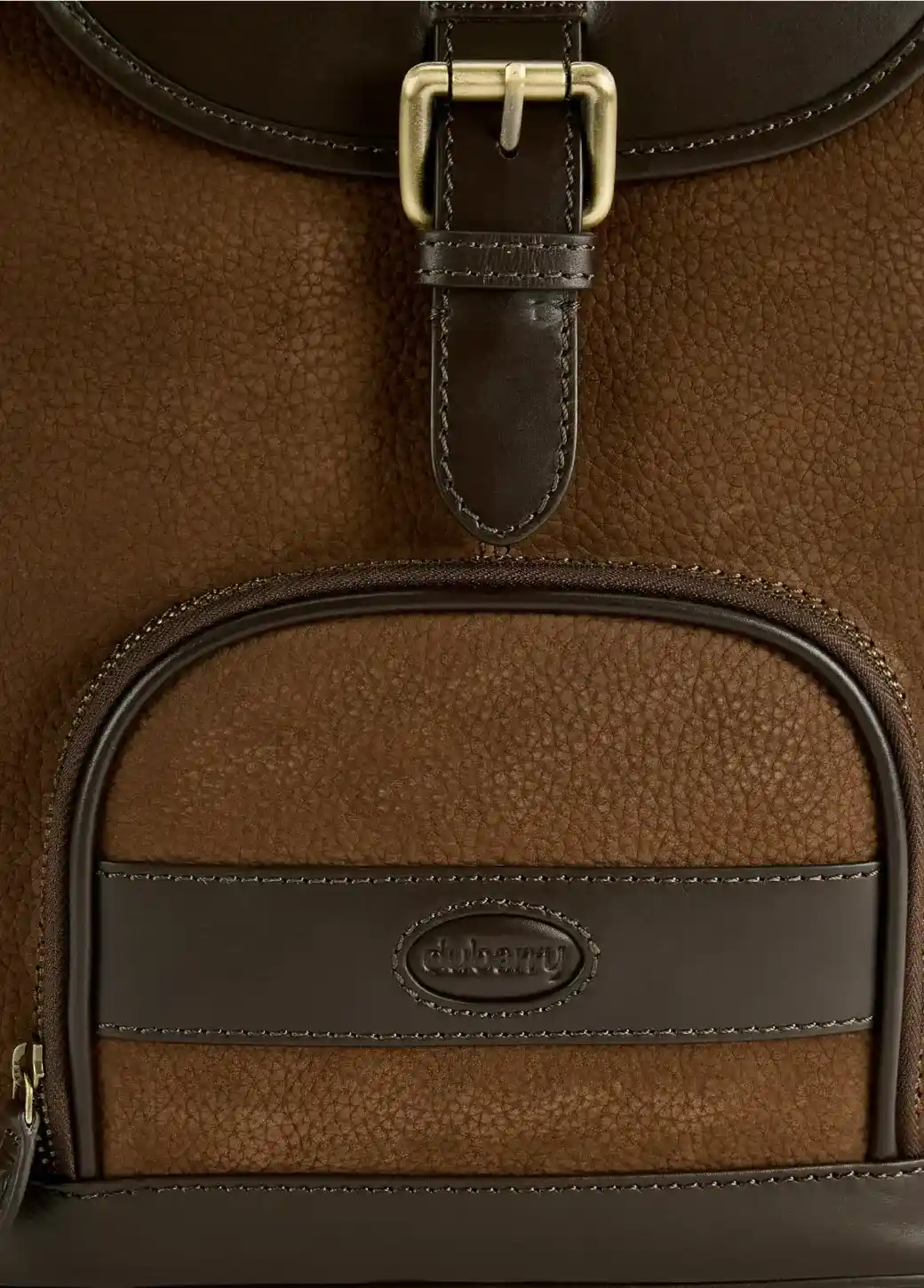 Dubarry Dunross Leren Rugzak - Walnut-6
