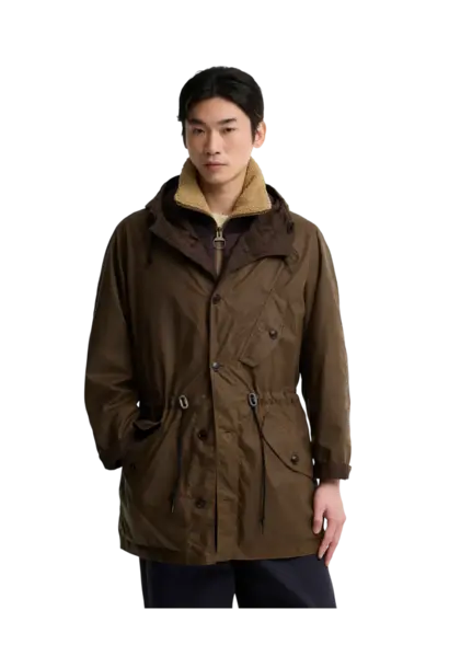 Barbour Ursula Waxed Parka Bark