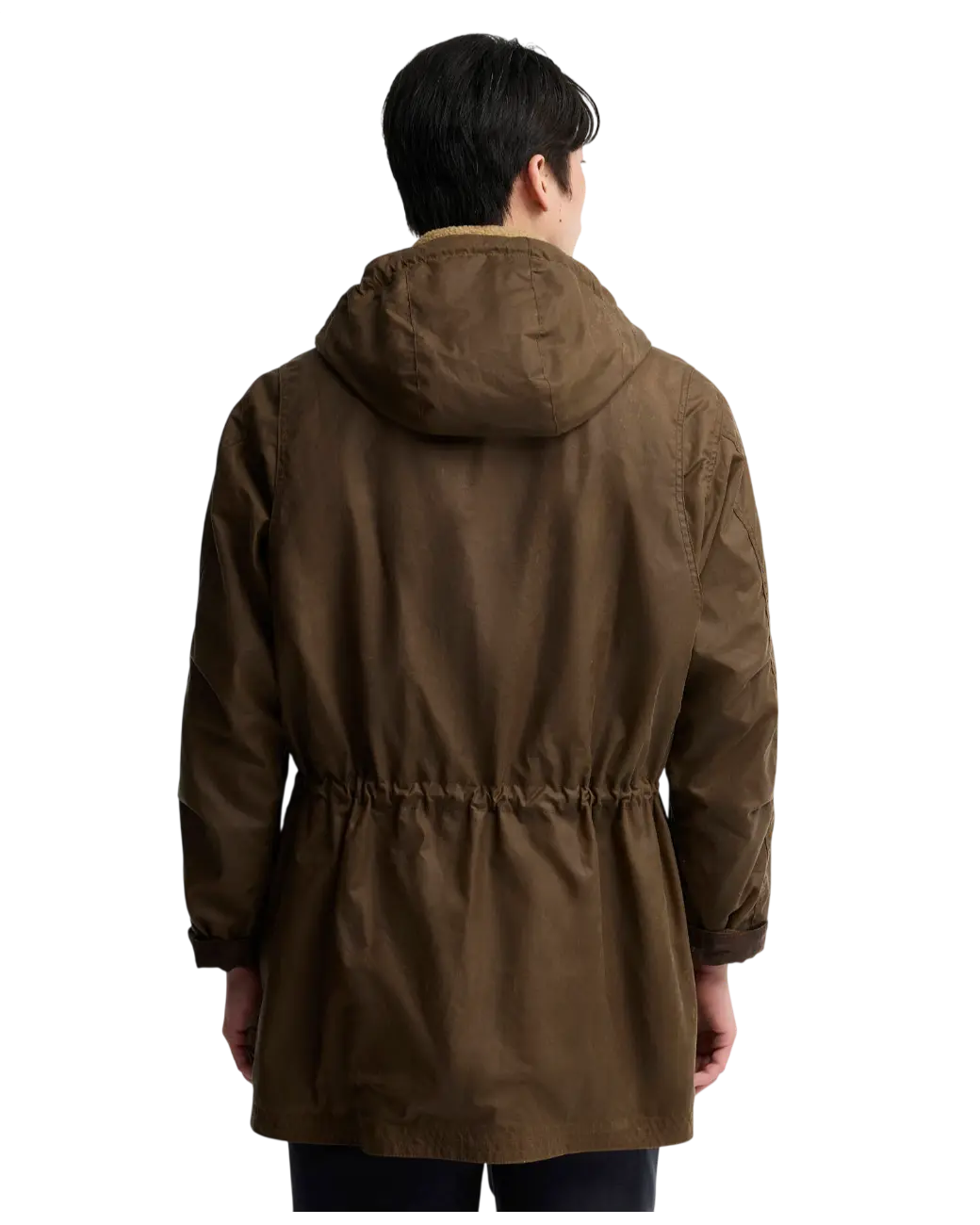 Barbour Ursula Waxed Parka Bark-3