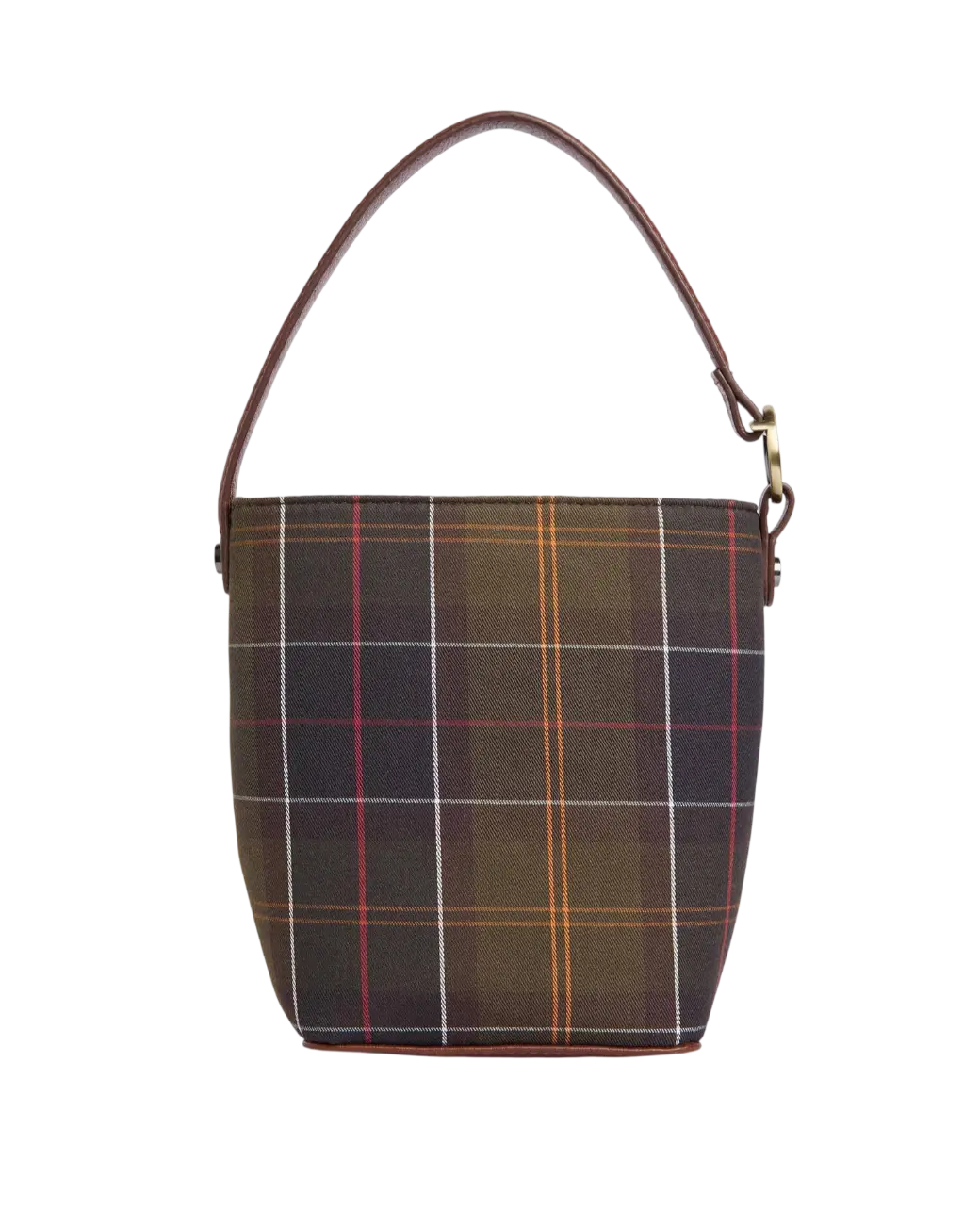 Barbour Cedar Mini Tartan Bucket Bag Classic Tartan-4