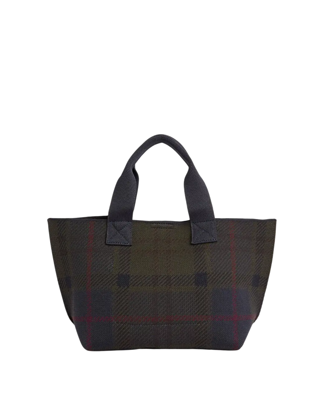 Barbour Layla Tartan Mini Tote Bag Shadow Classic Tartan-3