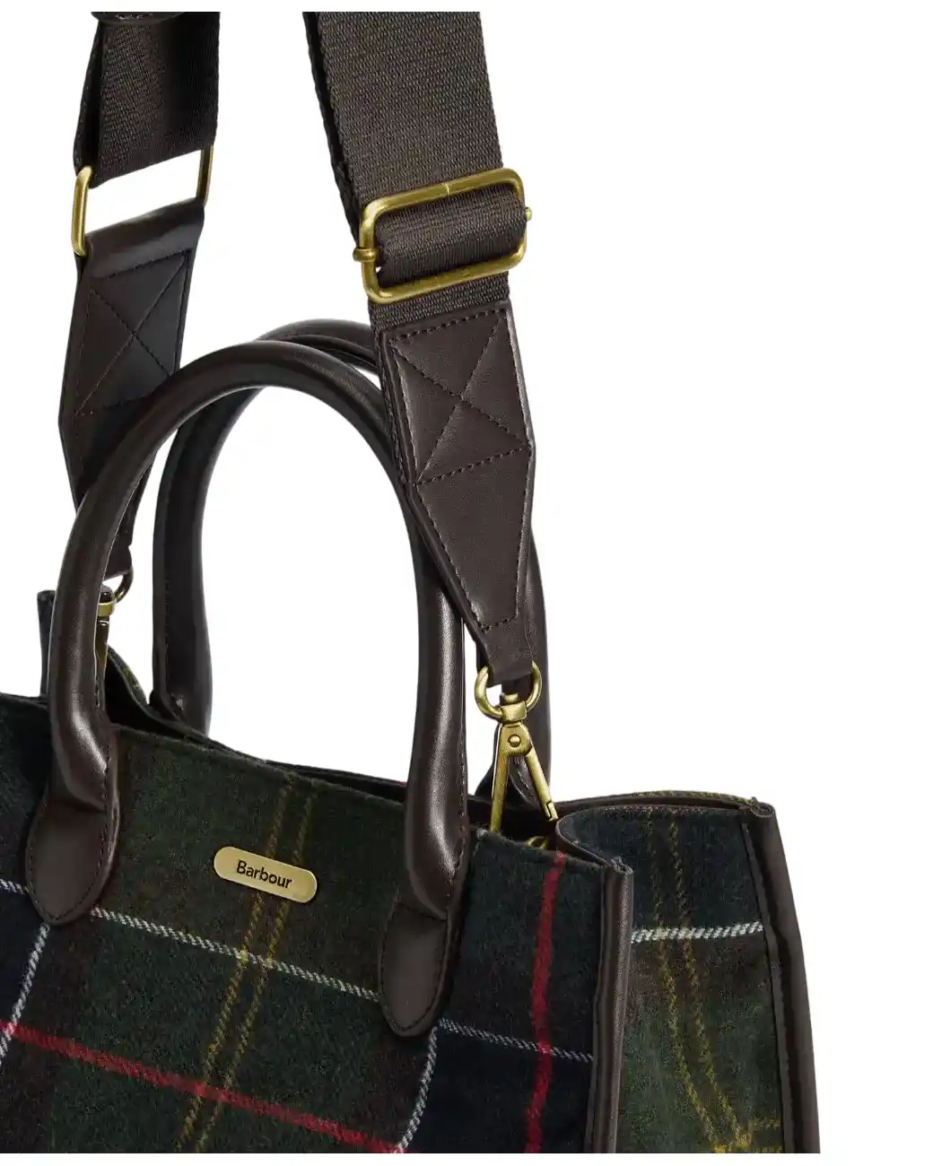 Barbour Barrhill Tartan Tote Bag Classic Tartan-6