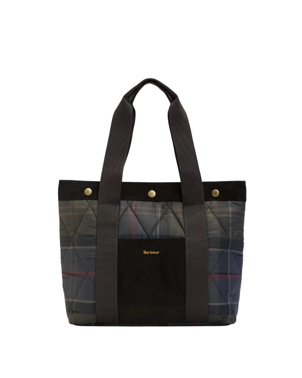 Barbour Healy Tartan Tote Bag Shadow Classic Tartan-1