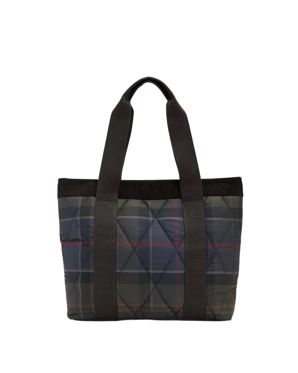 Barbour Healy Tartan Tote Bag Shadow Classic Tartan-4